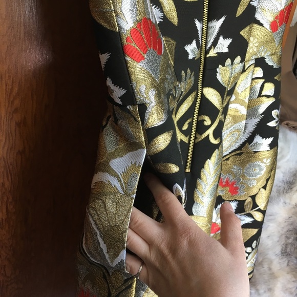 TED BAKER Imoen Opulent Orient Jacquard Dress NEW - Picture 6 of 8
